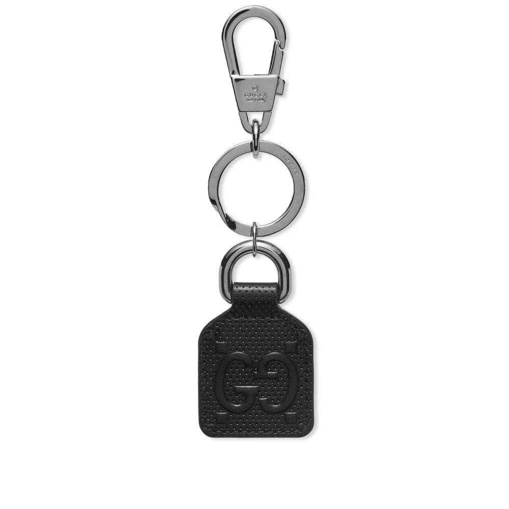 商品Gucci|Gucci GG Embossed Keyring,价格¥1672,第1张图片