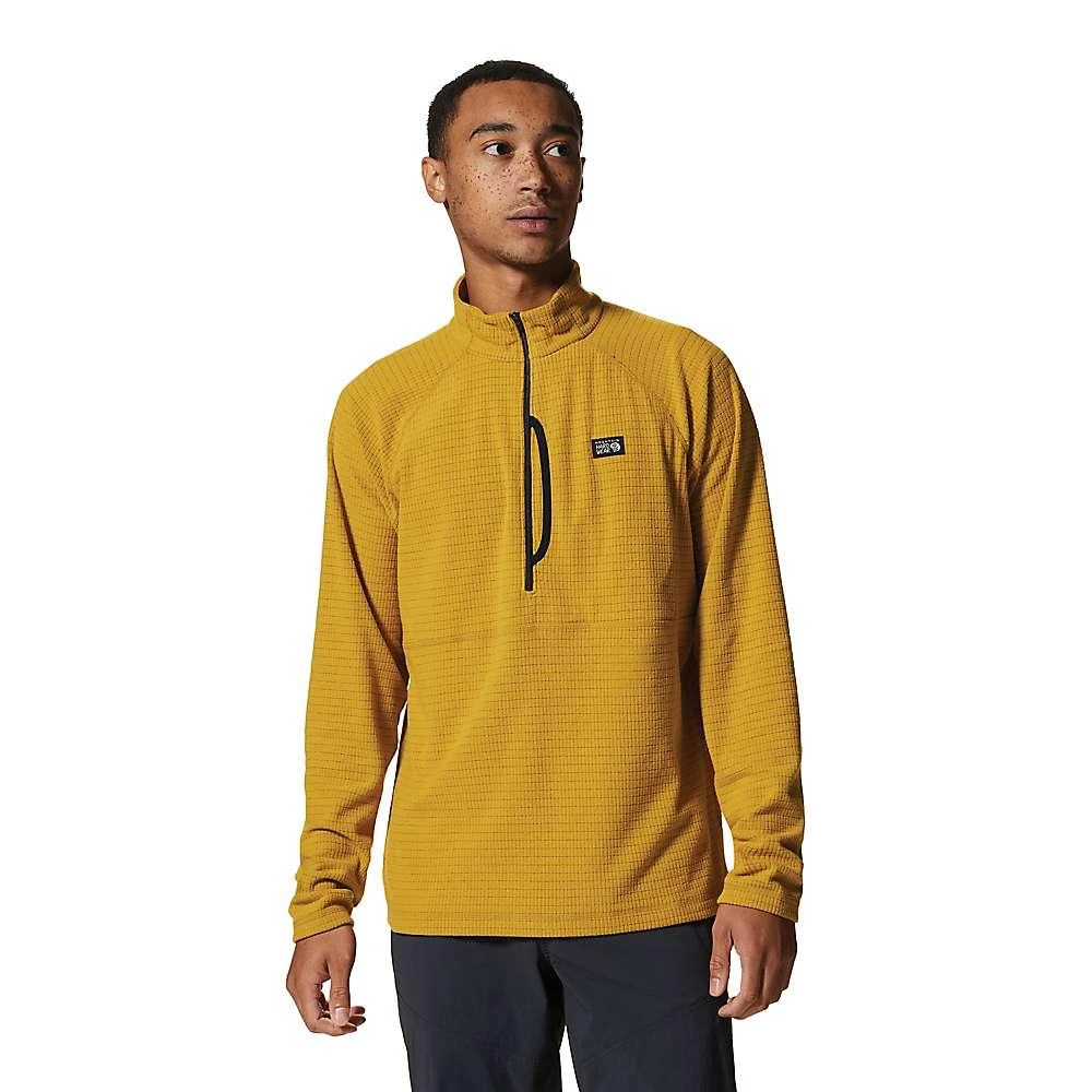 商品Mountain Hardwear|Mountain Hardwear Men's Summit Grid Half Zip Top,价格¥505,第1张图片