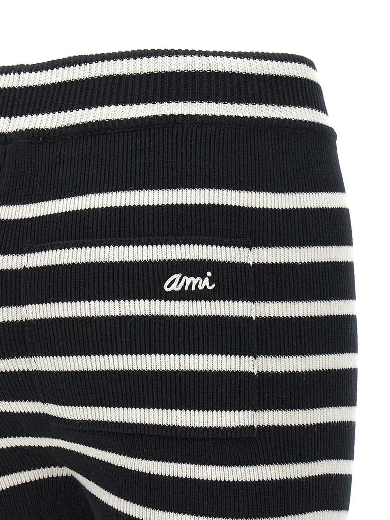 商�品AMI|AMI PARIS Striped knitted shorts,价格¥2124,第4张图片详细描述