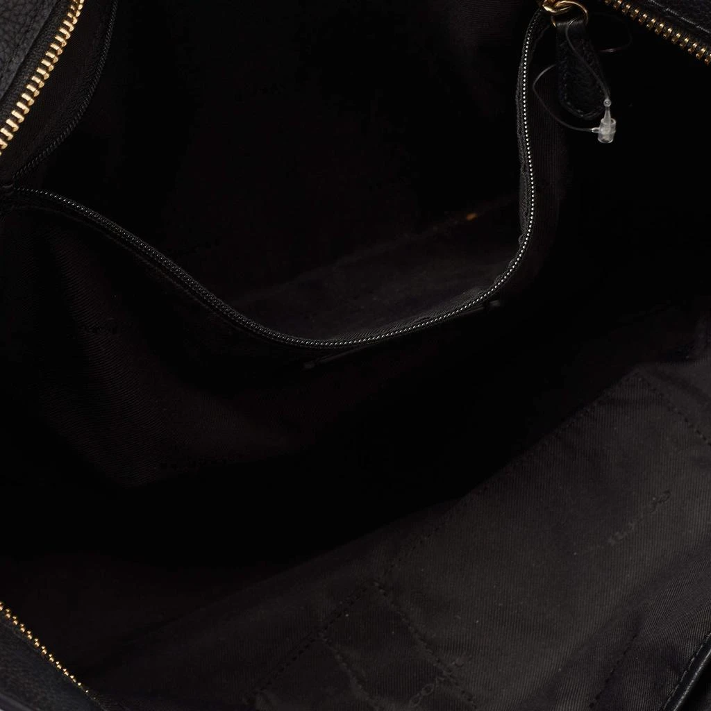 Coach Black Leather Turnlock Chain Tote 商品