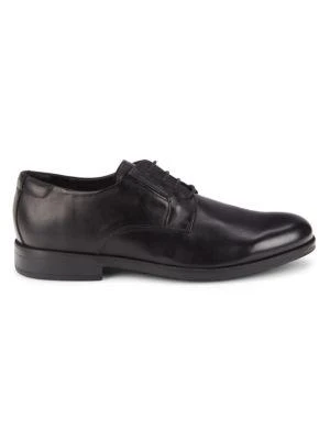 商品Geox|Hilstone Leather Derbys,价格¥265,第1张图片