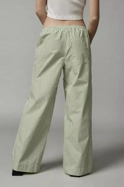 商品BDG|BDG Joey Poplin Wide-Leg Pant,价格¥371,第5张图片详细描述