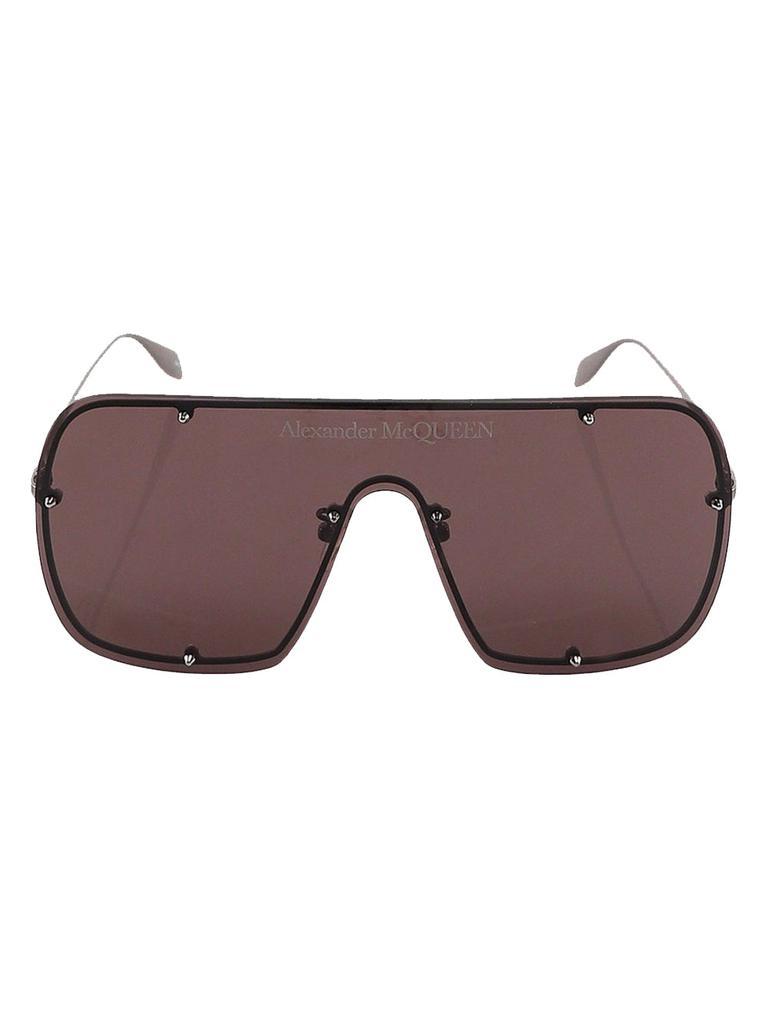 商品Alexander McQueen|ALEXANDER MCQUEEN Pilot-Frame Sunglasses Black,价格¥3134,第1张图片