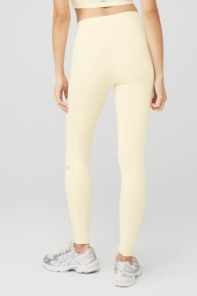 商品Alo|High-Waist Airbrush Legging - French Vanilla,价格¥734,第2张图片详细描述