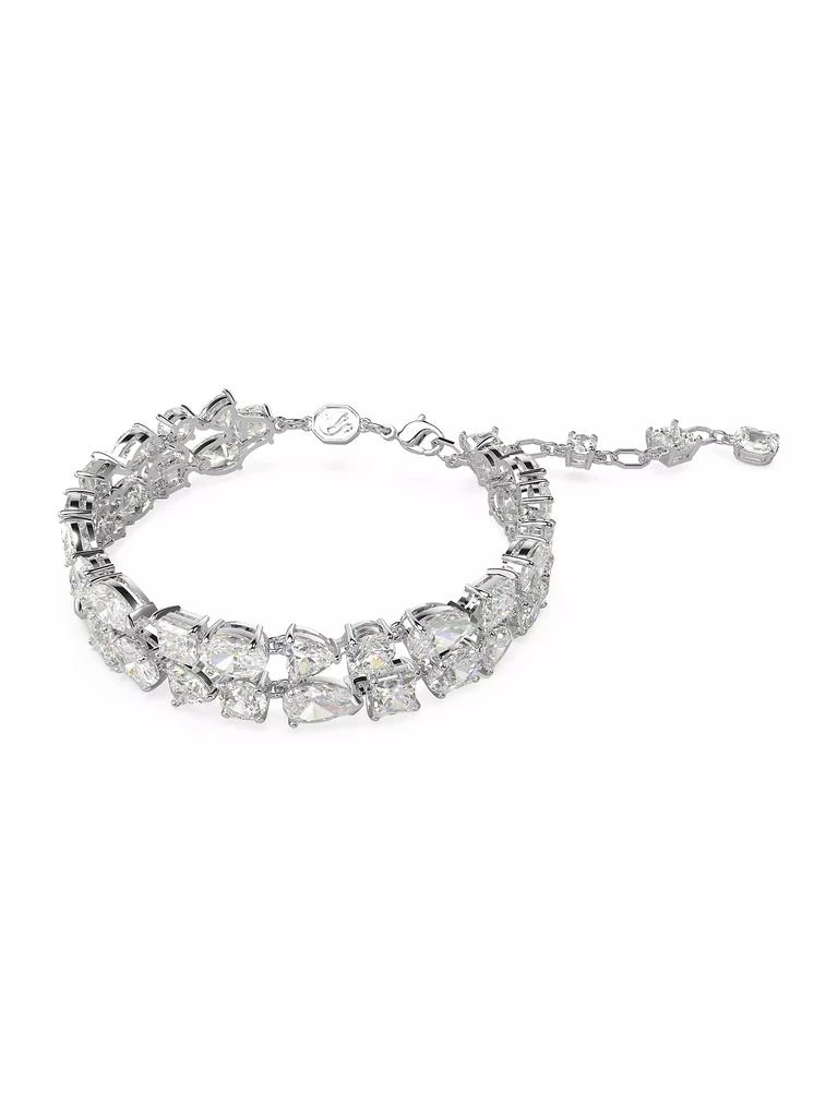 商品Swarovski|Mesmera Rhodium-Plated & Swarovski Crystal Double-Row Bracelet,价格¥2843,第1张图片