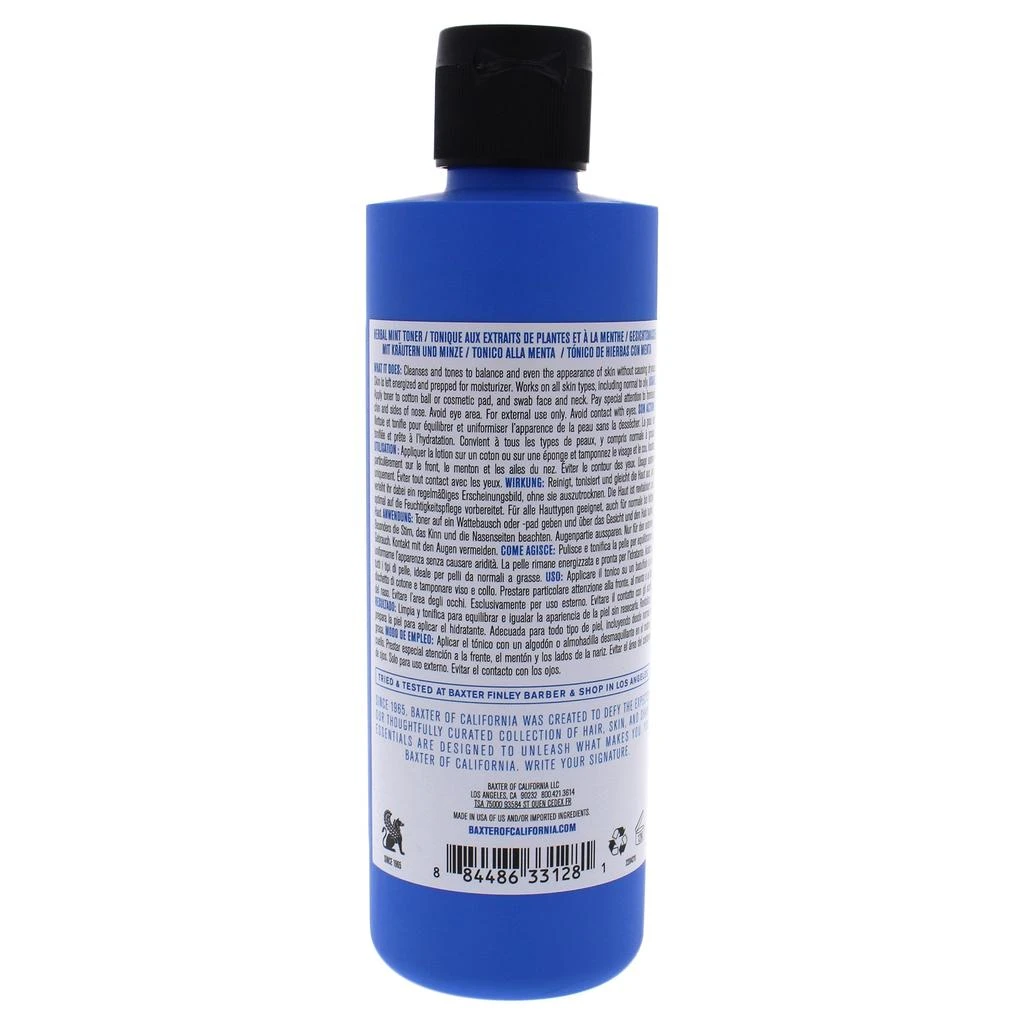 商品Baxter of California|Herbal Mint Toner For Men 8 oz Cleanser,价格¥184,第1张图片