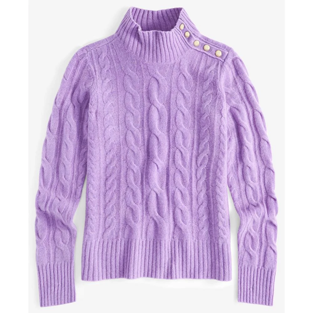 商品Charter Club|Women's 100% Cashmere Mock Neck Sweater, Created for Macy's,价格¥627,第5张图片详细描述