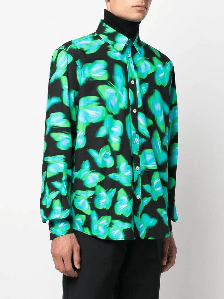 商品MSGM|MSGM butterfly print shirt,价格¥1306,第4张图片详细描述