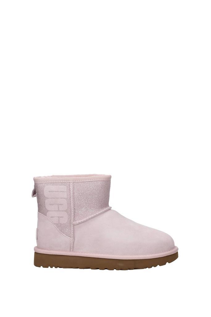 商品UGG|Ankle boots classic mini Suede Pink,价格¥700,第1张图片