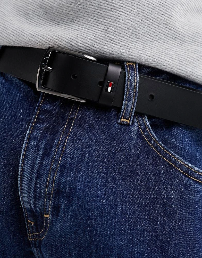 商品Tommy Hilfiger|Tommy Hilfiger denton 3.5 belt in black,价格¥374,第2张图片详细描述