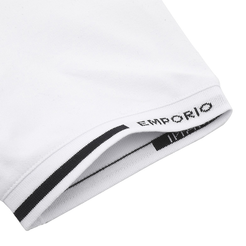 EMPORIO ARMANI 男白色短袖T恤 3L1FAE-1JPTZ-0154商品第2张图片规格展示