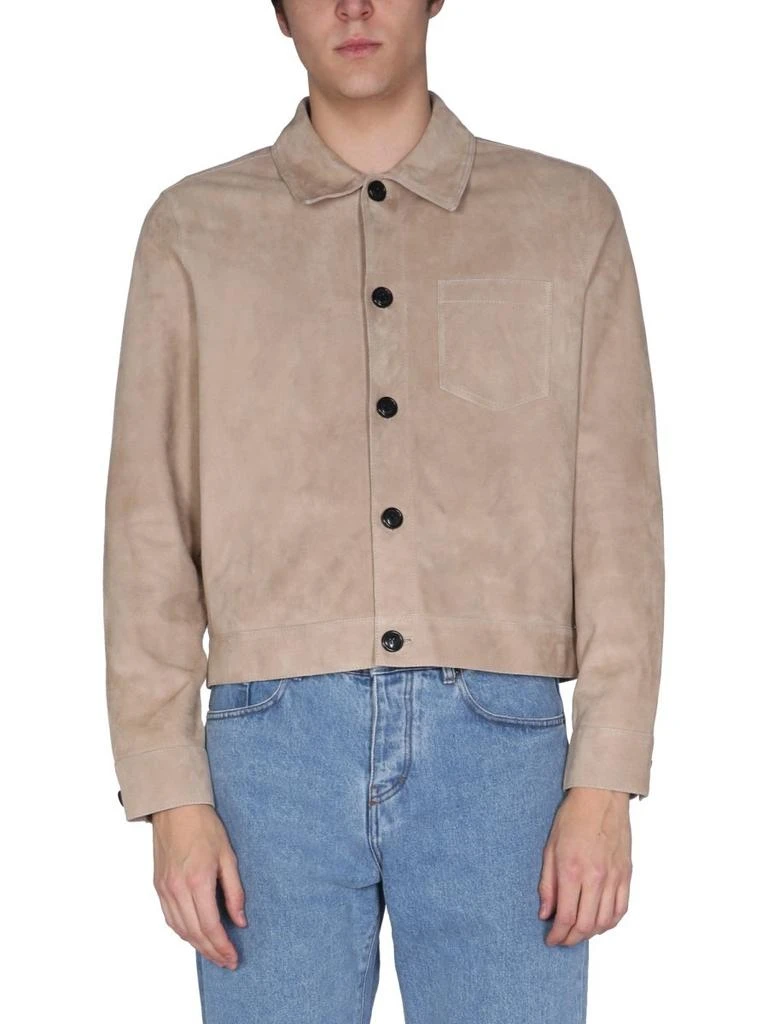 商品AMI|AMI Paris Buttoned Shirt Jacket,价格¥6928,第1张图片详细描述