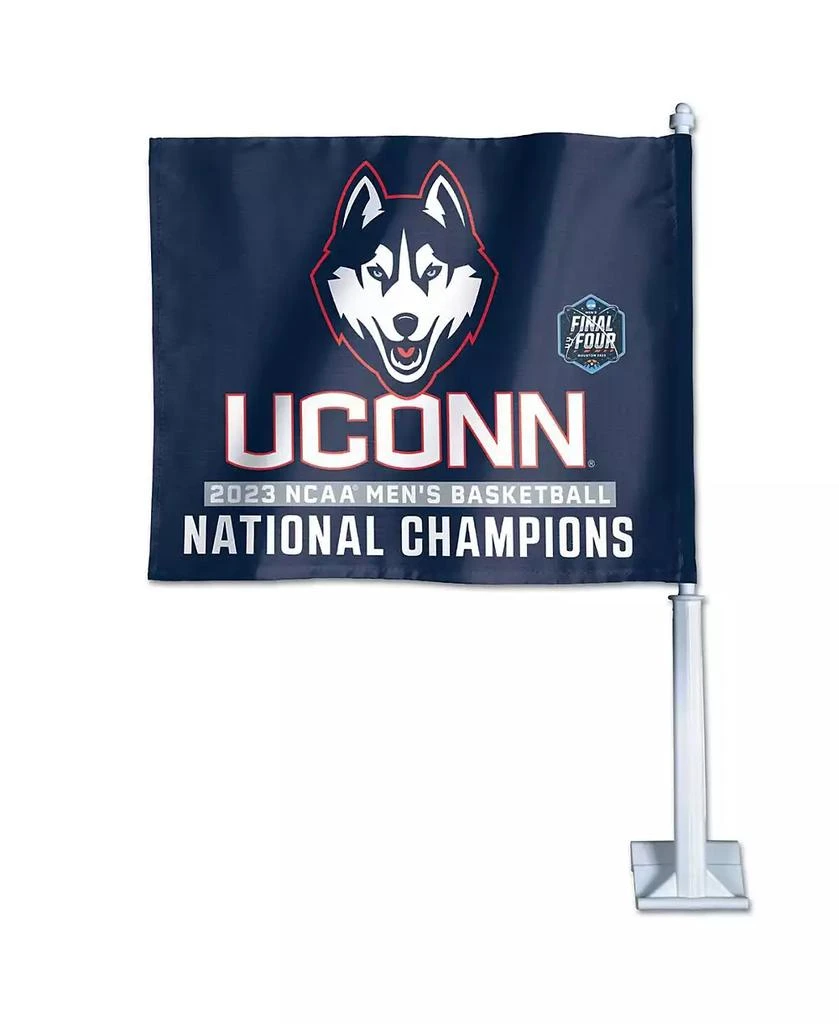 商品Wincraft|UConn Huskies 2023 NCAA Men's Basketball National Champions 11'' x 14'' Car Flag,价格¥127,第2张图片详细描述