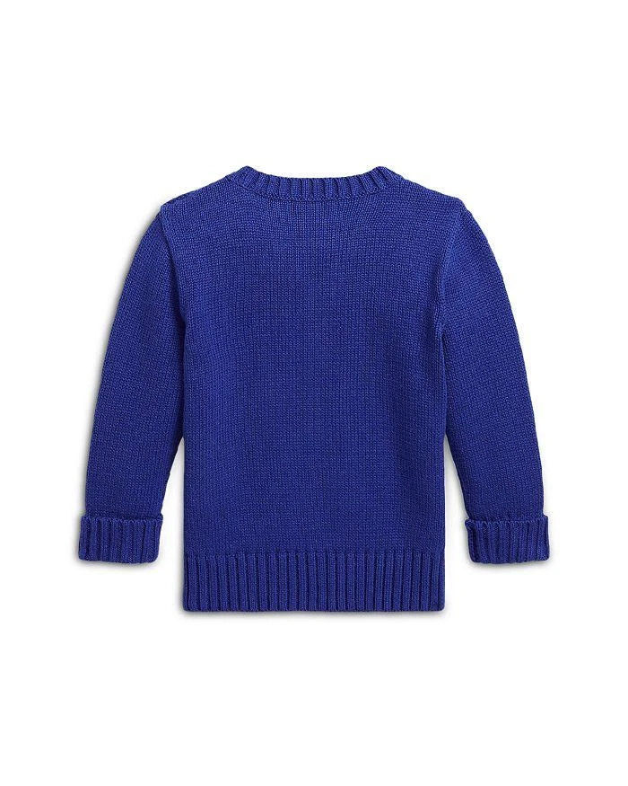 商品Ralph Lauren|Boys' Dalmatian Intarsia Cotton Sweater - Baby,价格¥307,第2张图片详细描述