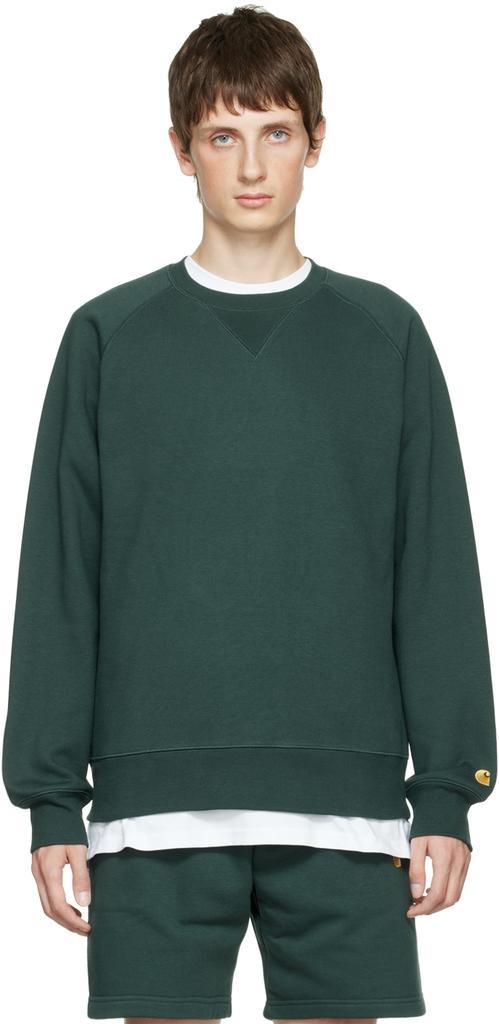商品Carhartt WIP|Green Chase Sweatshirt,价格¥660,第1张图片