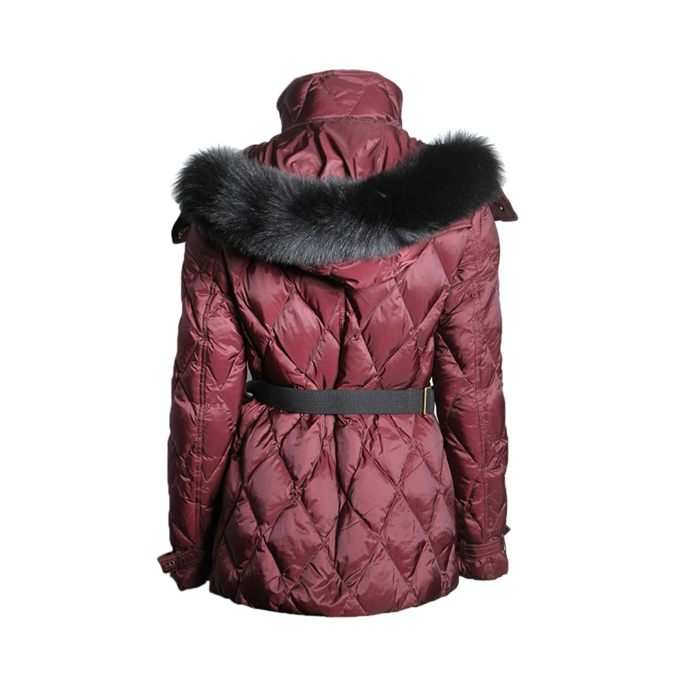 BURBERRY 砖红色女士羽绒服 3933552 商品