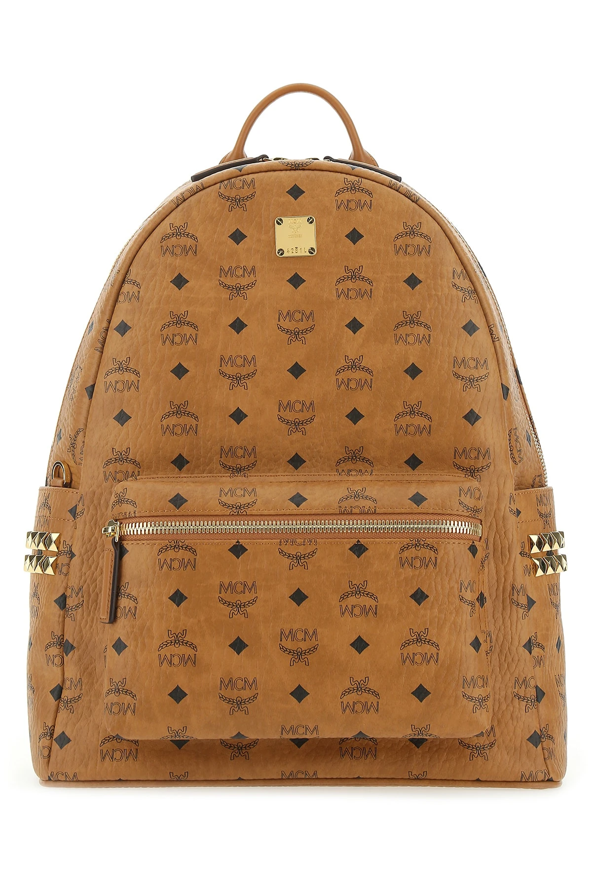 商品【商品预售7天】 MCM|MCM 男士双肩包 MMKAAVE09CO 橙色,价格¥6117,第1张图片