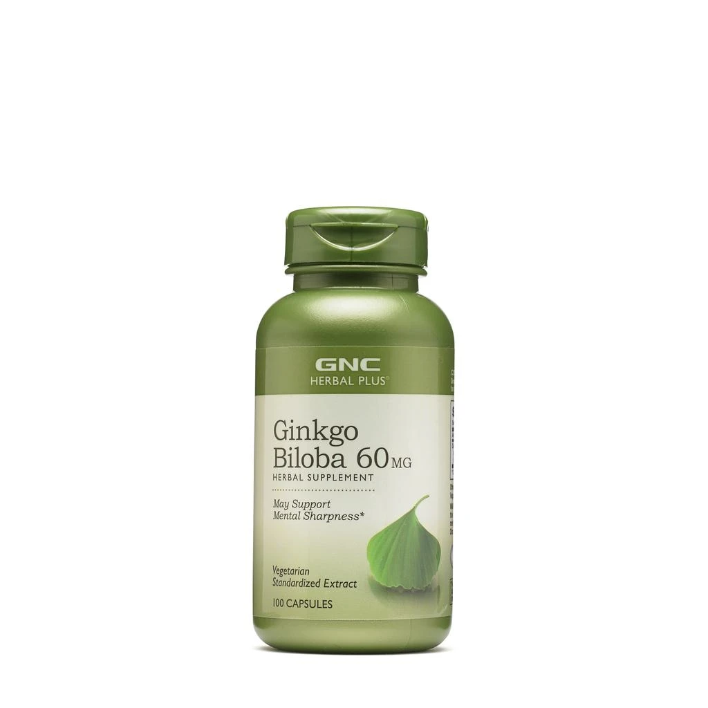 商品GNC|银杏胶囊 60 MG,价格¥96-¥207,第1张图片