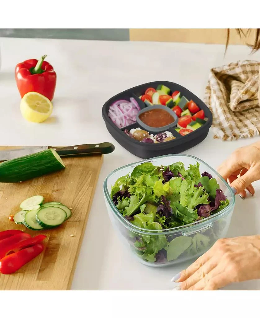 Glass Leak-Proof Salad Container 商品