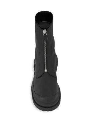 商品Stuart Weitzman|女式 Charli 拉链运动皮靴,价格¥1381,第5张图片详细描述