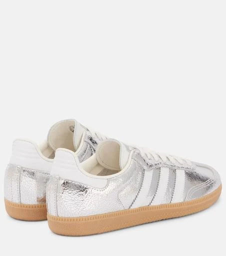 商品Adidas|Samba OG metallic leather sneakers,价格¥1281,第2张图片详细描述