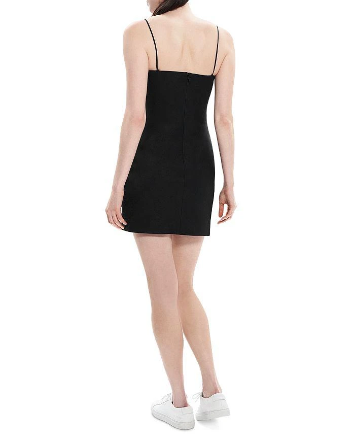 商品Theory|Linen Side Pleat Mini Dress,价格¥936,第3张图片详细描述