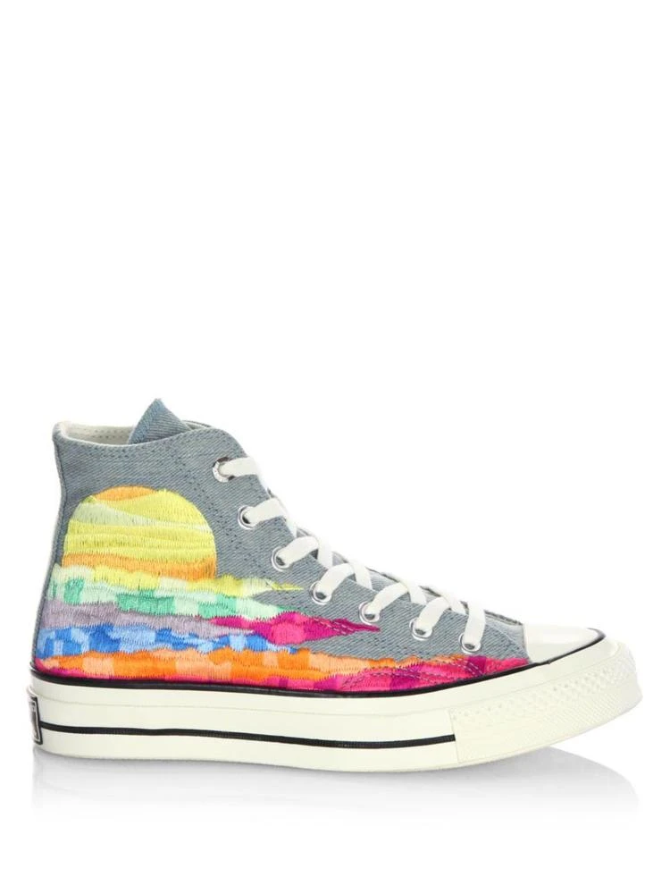 商品Converse|Denim High-Top Sneakers,价格¥360,第5张图片详细描述