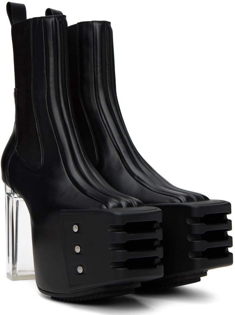 Black Beatle Platform Boots商品第4张图片规格展示