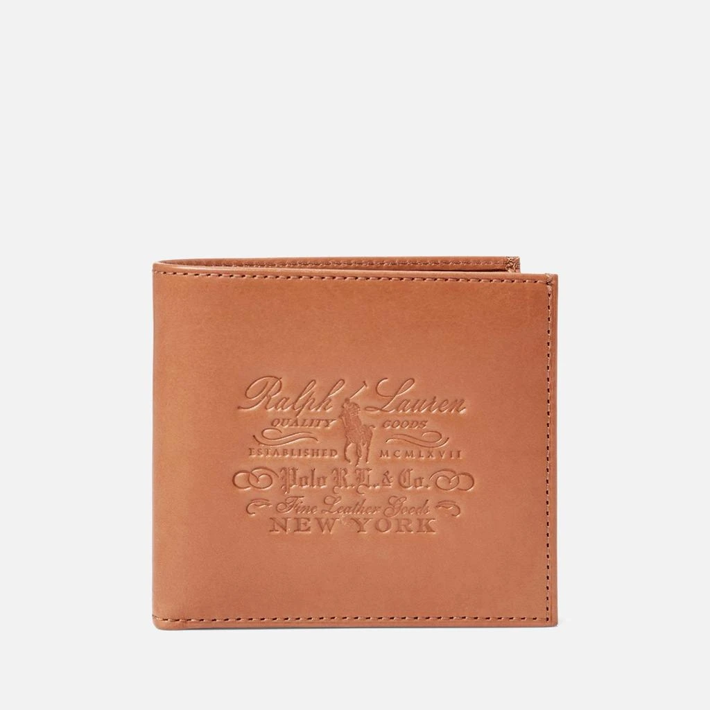 商品Ralph Lauren|Polo Ralph Lauren Heritage Leather Billfold Wallet,价格¥527,第1张图片