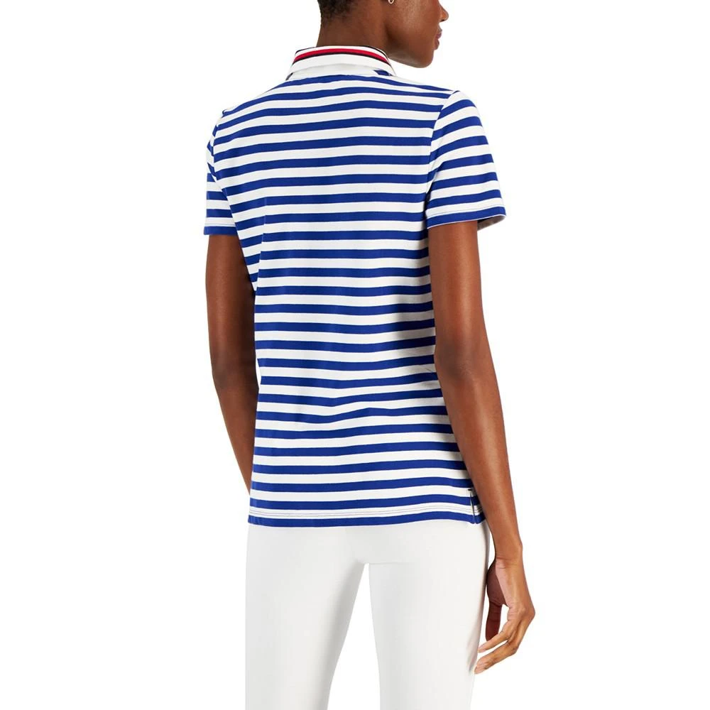 商品Tommy Hilfiger|Women's Twin-Tipped Striped Polo Shirt,价格¥246,第2张图片详细描述