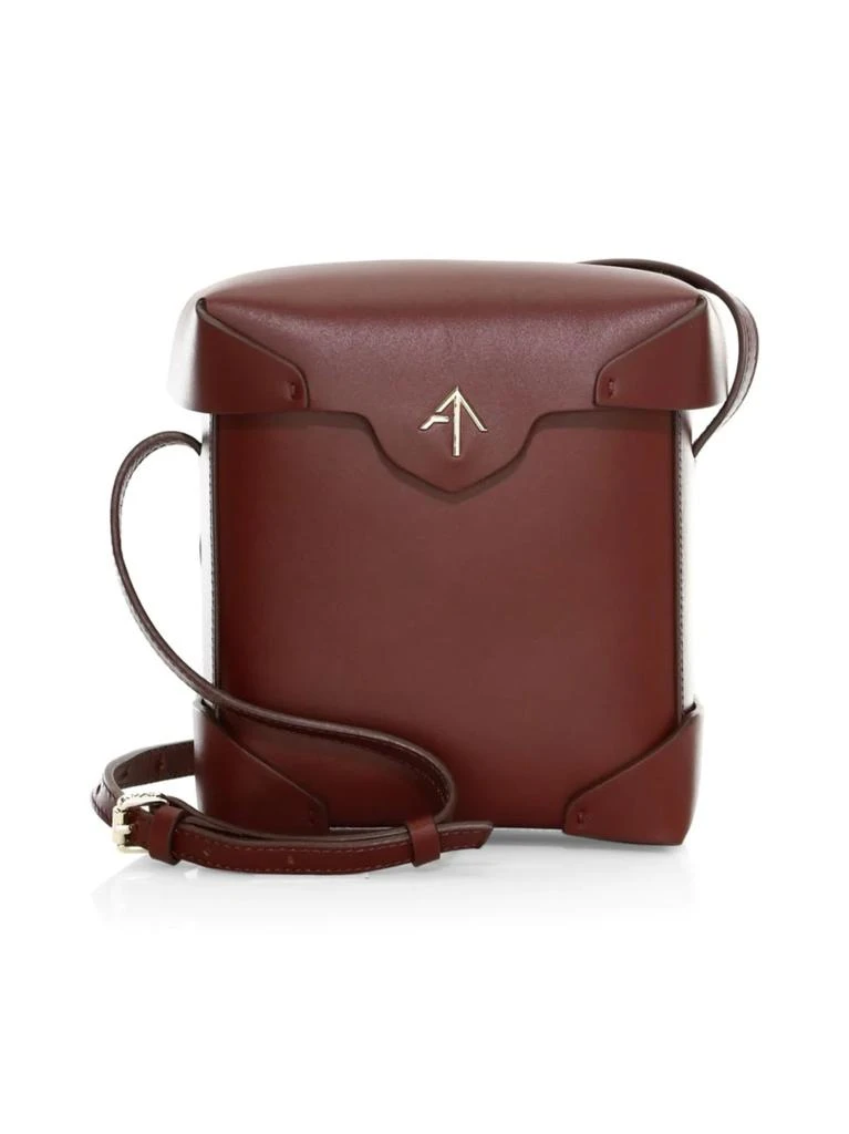 商品Manu Atelier|Mini Pristine Leather Crossbody Bag,价格¥1484,第1张图片