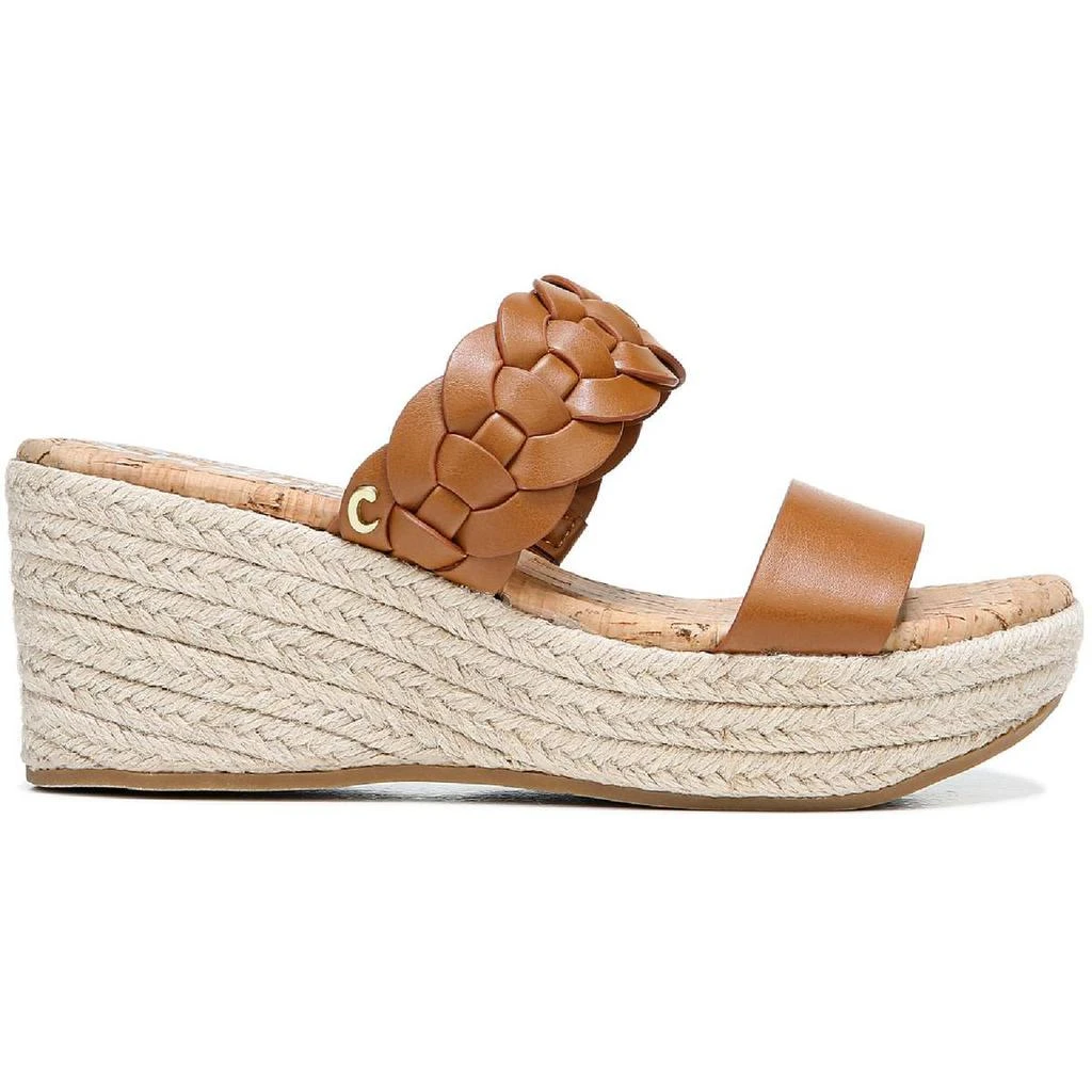 商品Sam Edelman|Circus by Sam Edelman Womens Remy Faux Leather Wedge Espadrilles,价格¥142,第3张图片详细描述