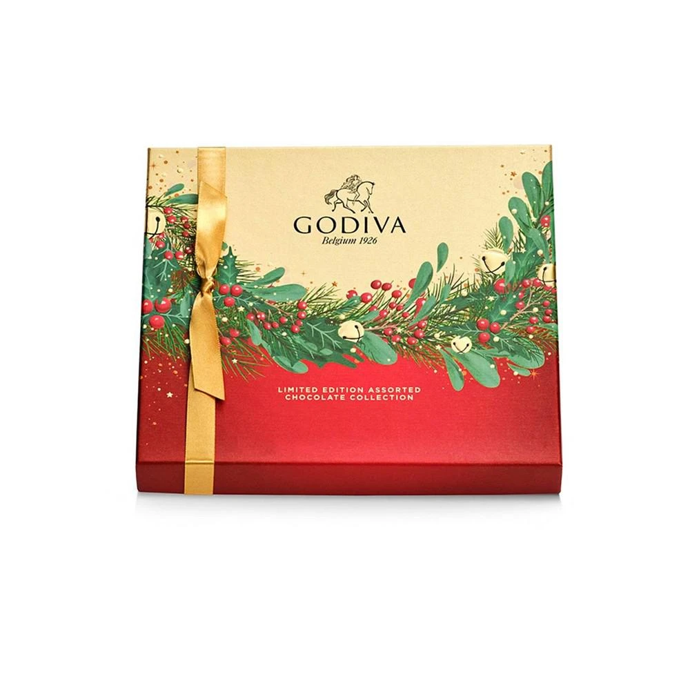 商品Godiva|Assorted Chocolate Holiday Gift Box, 19 Piece,价格¥172,第3张图片详细描述