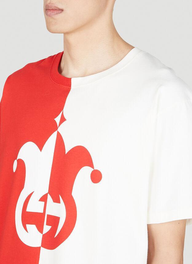 商品Gucci|Bicolor T-Shirt in Red,价格¥5667,第7张图片详细描述