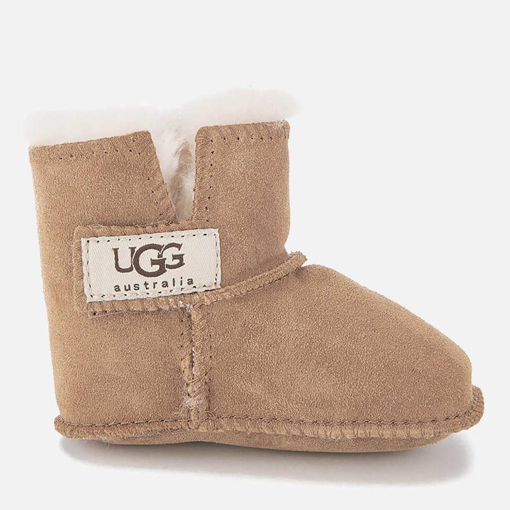 商品UGG|UGG Babies' Erin Logo Sheepskin Boots - Chestnut,价格¥439,第1张图片