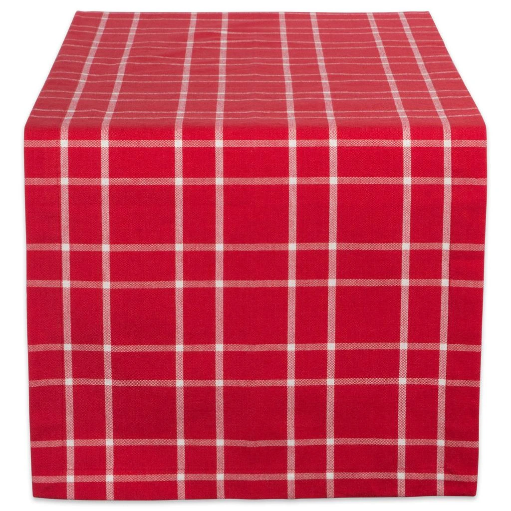 商品DII|Holly Berry Plaid Table Runner,价格¥286,第3张图片详细描述