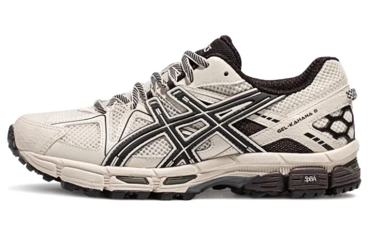 商品[国内直发] Asics|Gel-Kahana 8 Cn舒适百搭 织物 低帮 橡胶 越野跑步鞋 女款 浅棕黑,价格¥667,第1张图片
