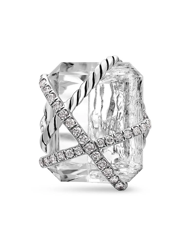 商品David Yurman|Cable Wrap Ring in Sterling Silver,价格¥23670,第4张图片详细描述
