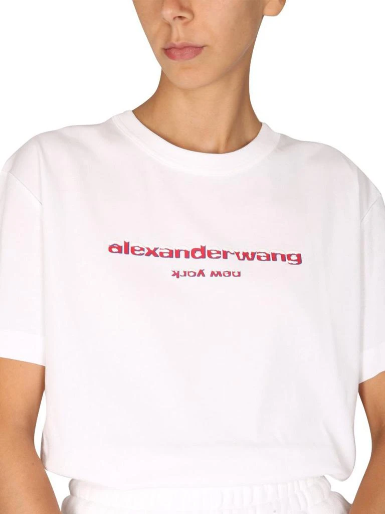 商品Alexander Wang|LOGO PRINT T-SHIRT,价格¥1192,第3张图片详细描述