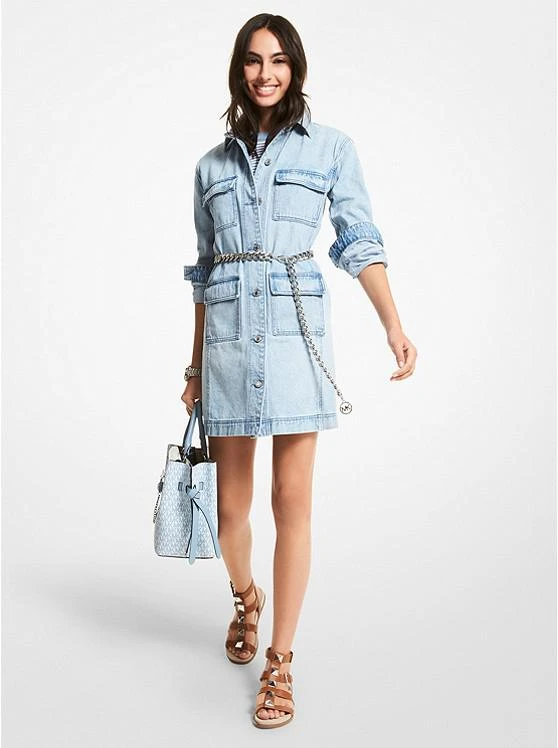 商品Michael Kors|Denim Shirtdress,价格¥768,第1张图片