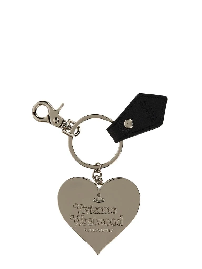 商品Vivienne Westwood|Vivienne Westwood Jordan Mirror Heart Orb Keychain,价格¥970,第2张图片详细描述