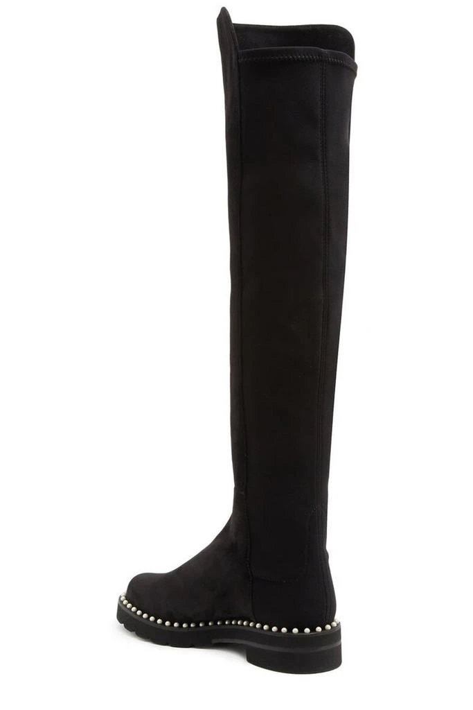 商品Stuart Weitzman|Stuart Weitzman 5050 Lift Pearl Over-The-Knee Boots,价格¥4585,第4张图片详细描述