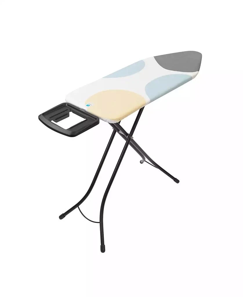 商品Brabantia|Ironing Board C, 49" x 18", 124 x 45 Centimeter - Solid Steam Iron Rest, 1" 25 Millimeter White Frame,价格¥1488,第2张图片详细描述