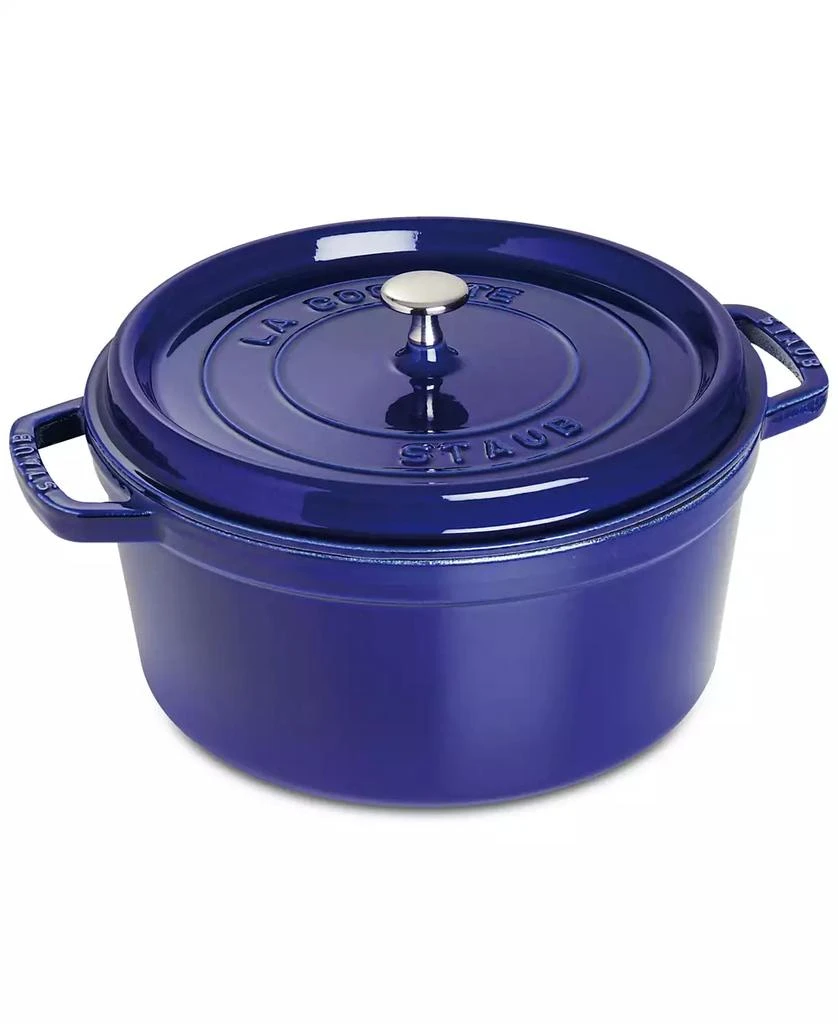 商品Staub|Cast Iron 9-Qt. Round Cocotte,价格¥3433,第1张图片详细描述