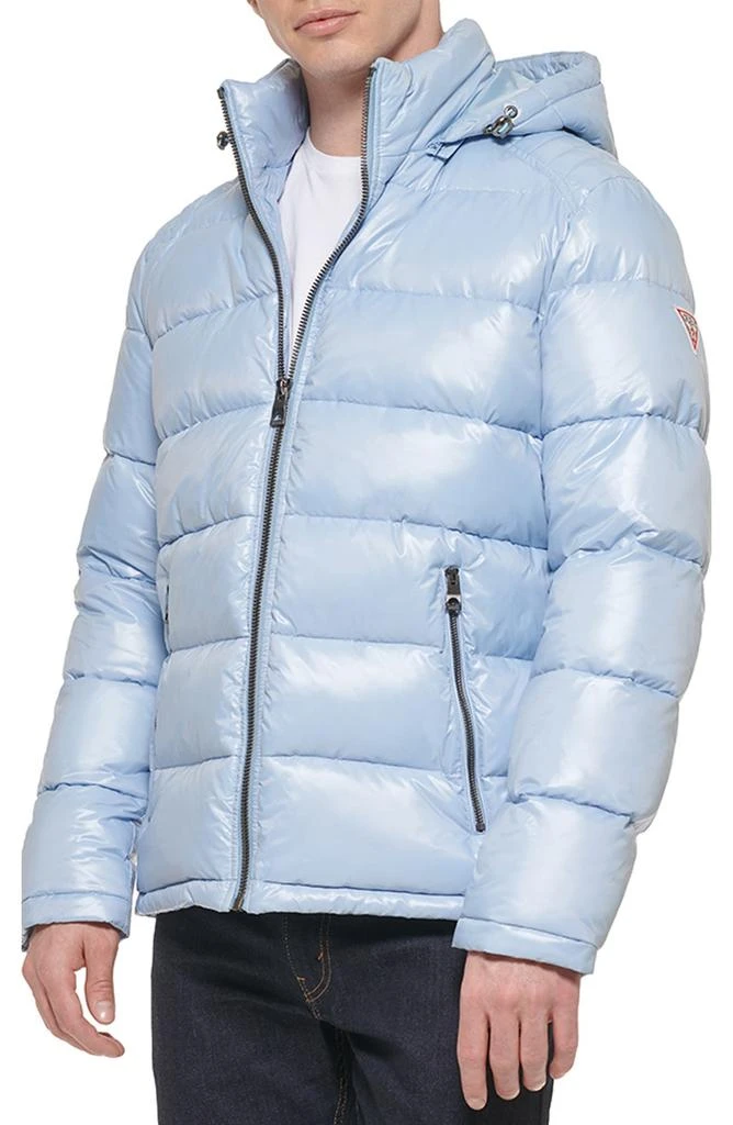 Hooded Solid Puffer Jacket 商品