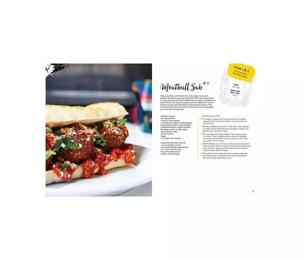 商品Barnes & Noble|Friends - The Official Cookbook by Amanda Yee,价格¥224,第2张图片详细描述