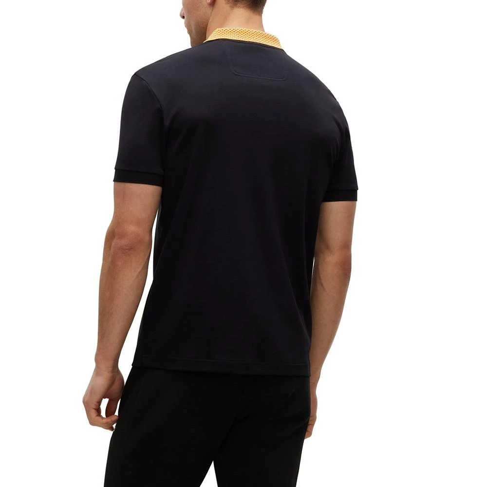 商品Hugo Boss|BOSS Men's Pure-Cotton Polo Shirt,价格¥727,第2张图片详细描述