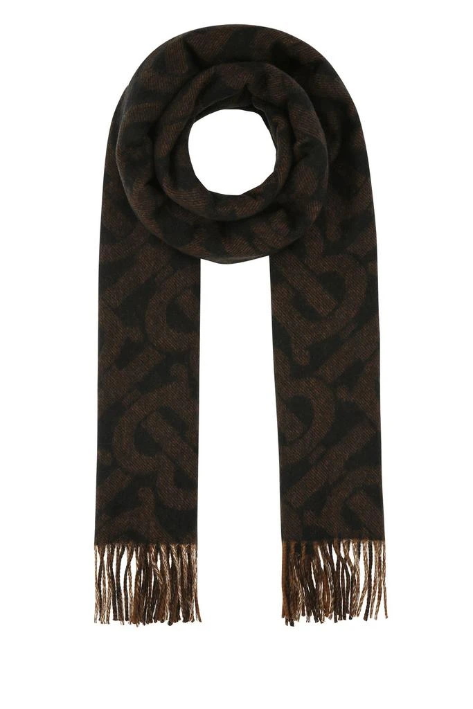 商品Burberry|Embroidered cashmere scarf Printed Burberry Donna|Uomo,价格¥5470,第1张图片