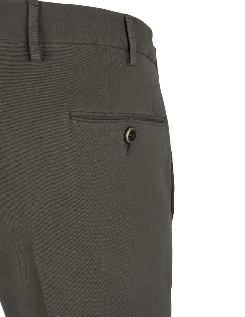 商品PT TORINO|PT TORINO Slim Fit Trousers In Military Stretch Cotton,价格¥1165,第4张图片详细描述