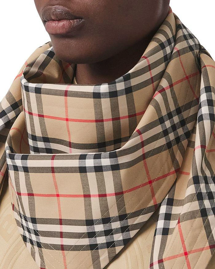 商品Burberry|Reversible Check Cotton Bandana,价格¥4427,第2张图片详细描述